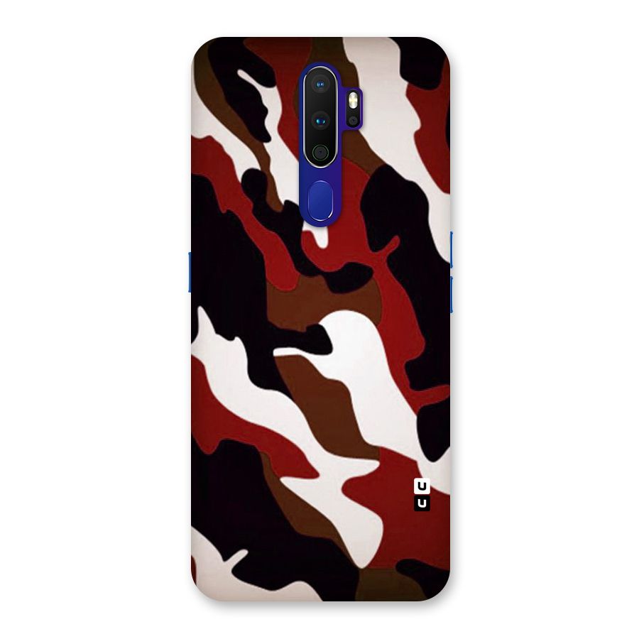 Leapord Pattern Back Case for Oppo A9 (2020)