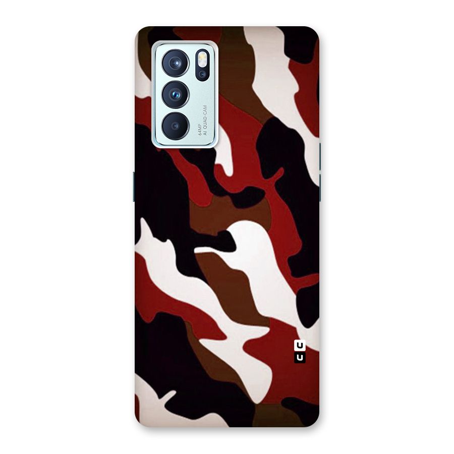 Leapord Pattern Back Case for Oppo Reno6 Pro 5G