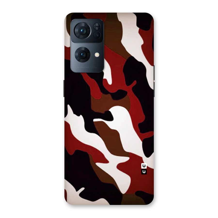 Leapord Pattern Back Case for Oppo Reno7 Pro 5G
