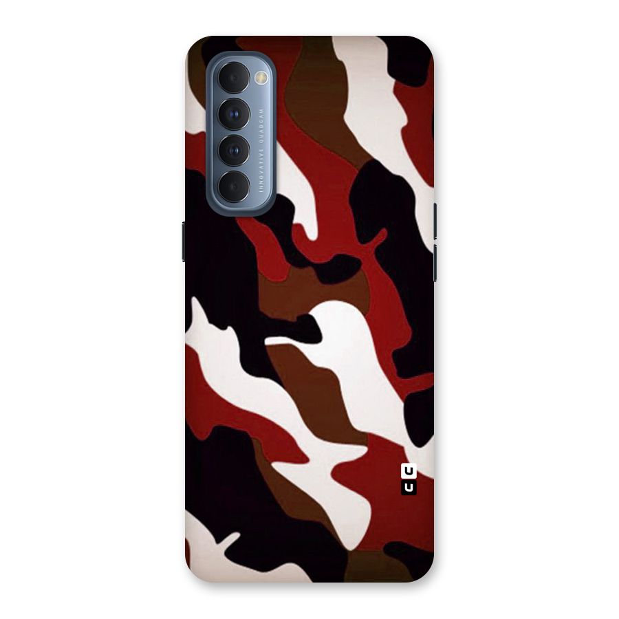 Leapord Pattern Back Case for Reno4 Pro