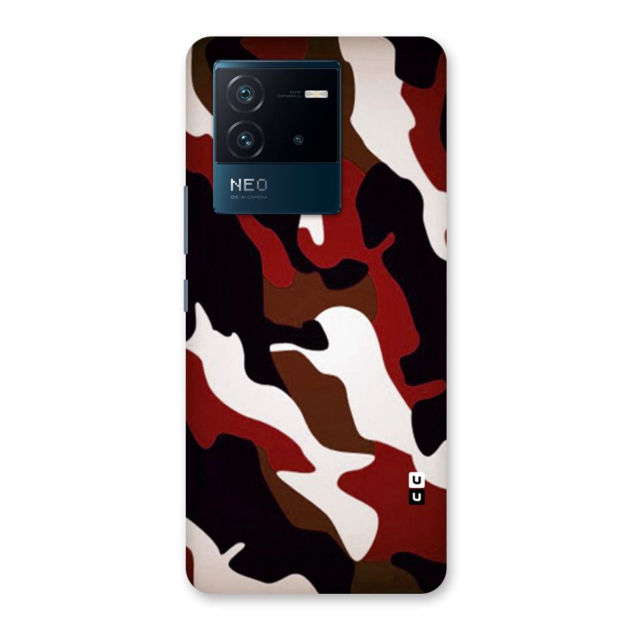 Leapord Pattern Back Case for Vivo iQOO Neo 6 5G