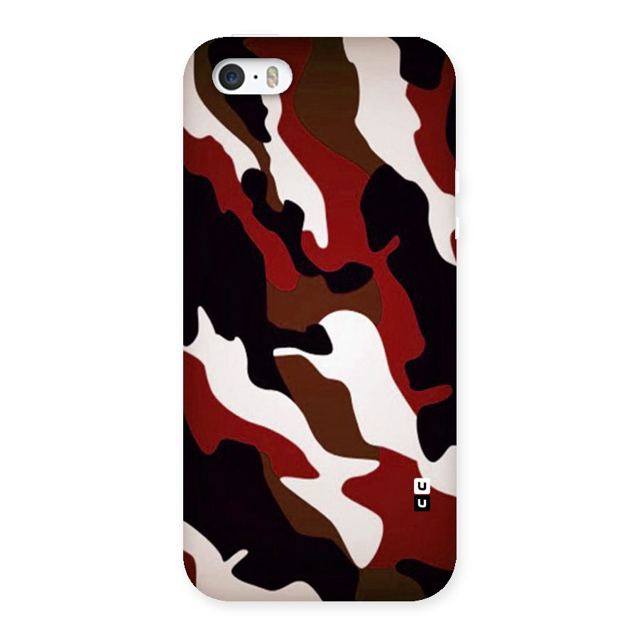 Leapord Pattern Back Case for iPhone SE