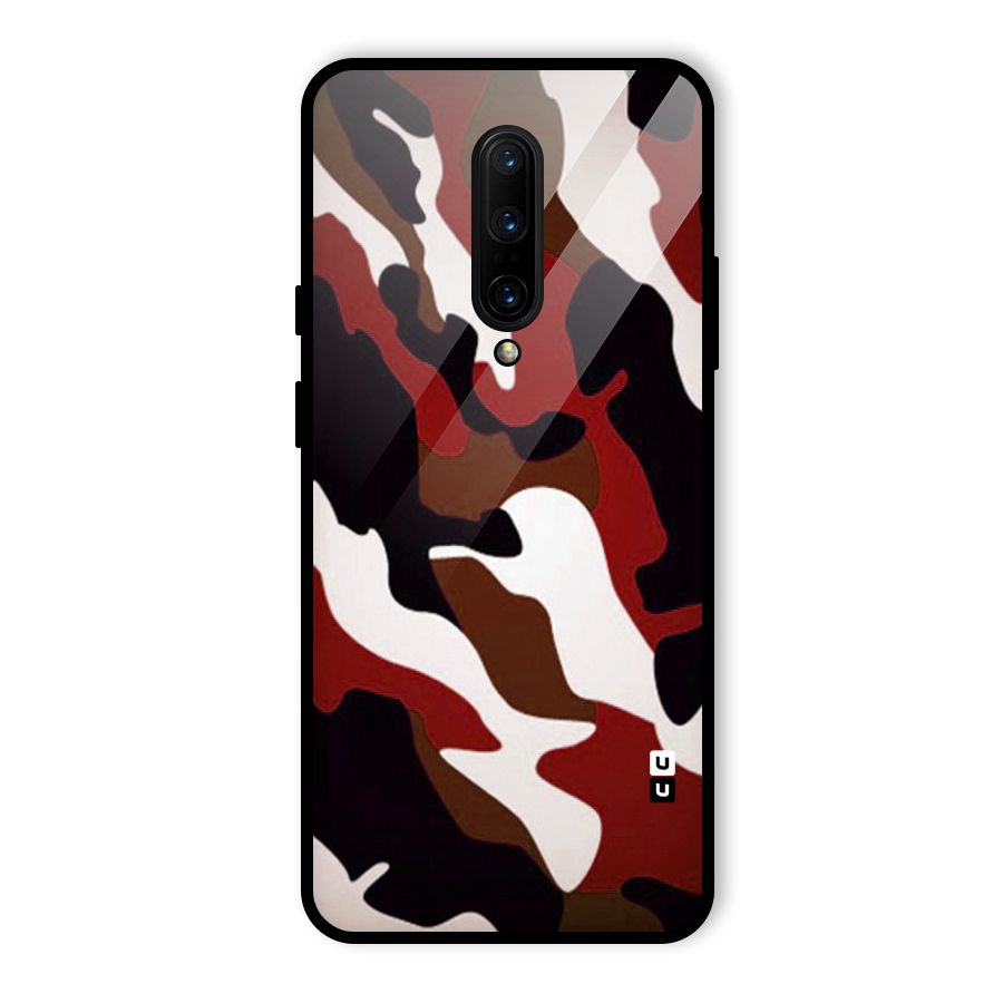 Leapord Pattern Glass Back Case for OnePlus 7 Pro