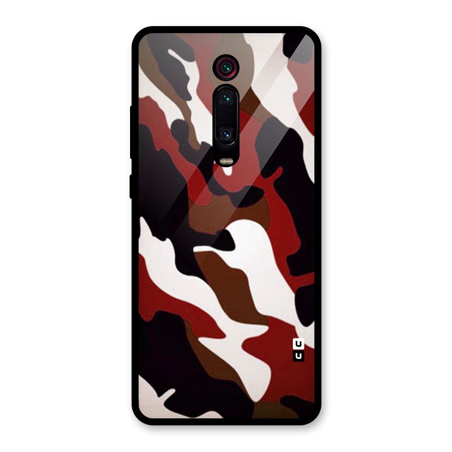 Leapord Pattern Glass Back Case for Redmi K20 Pro
