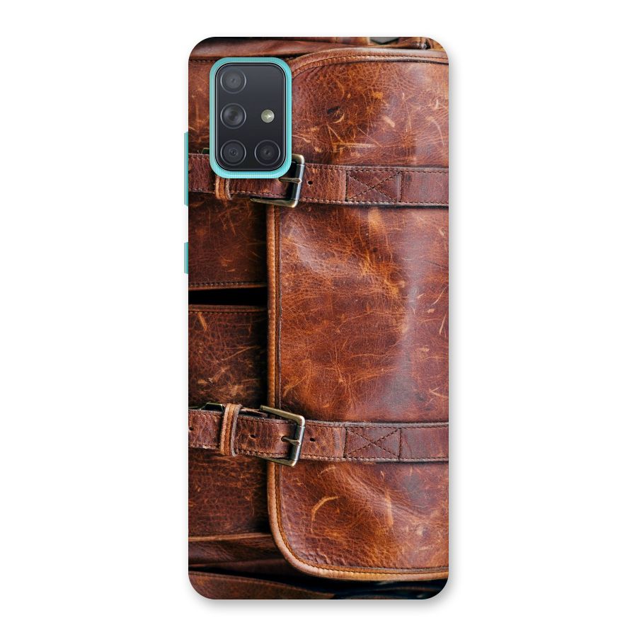 Bag Design (Printed) Back Case for Galaxy A71