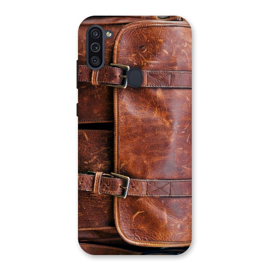 Bag Design (Printed) Back Case for Galaxy M11