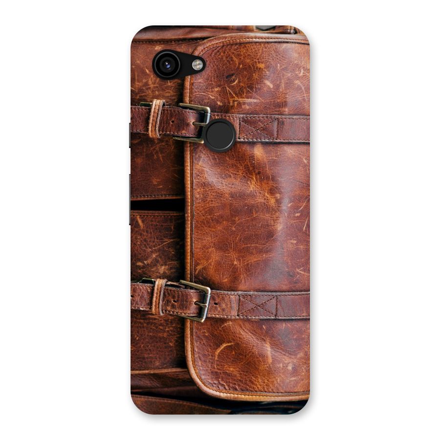Bag Design (Printed) Back Case for Google Pixel 3a