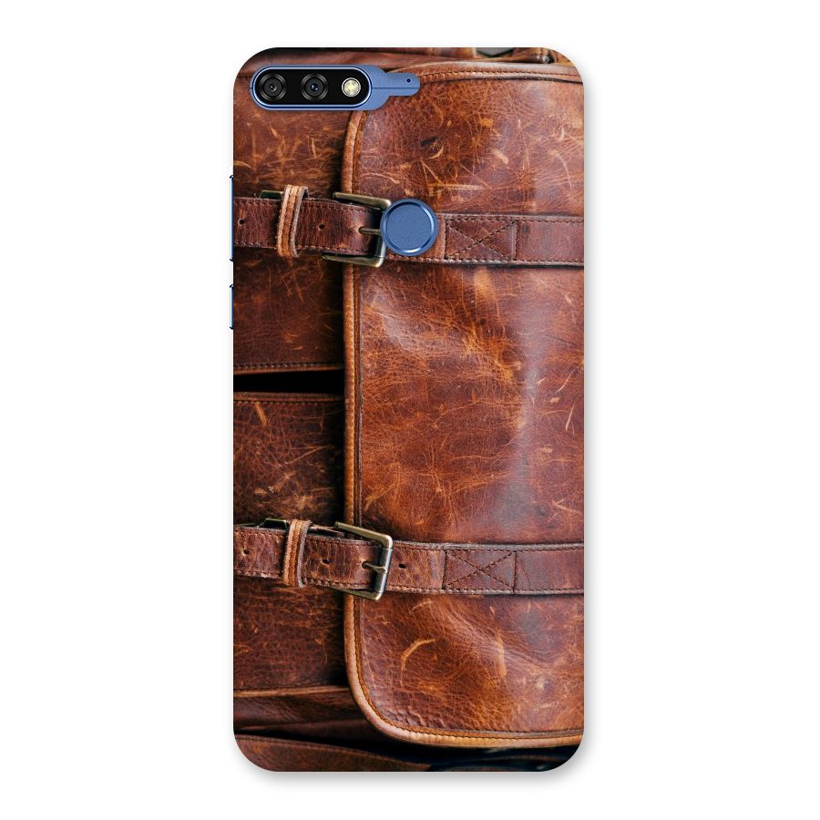 Bag Design (Printed) Back Case for Honor 7C
