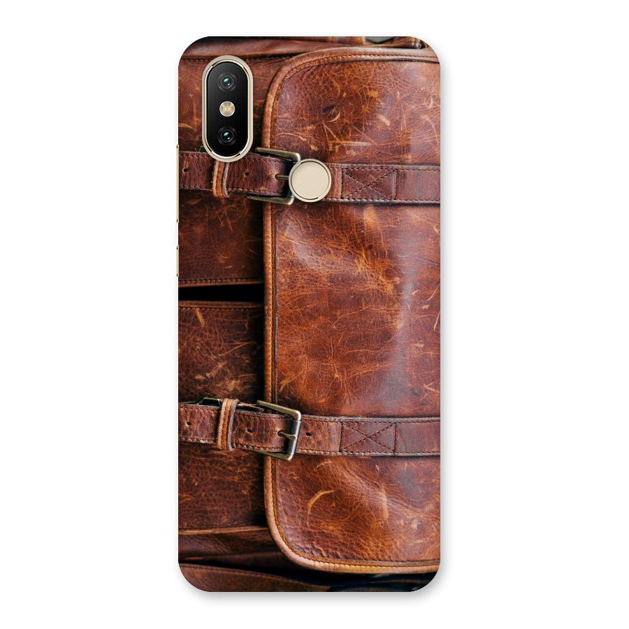 Bag Design (Printed) Back Case for Mi A2