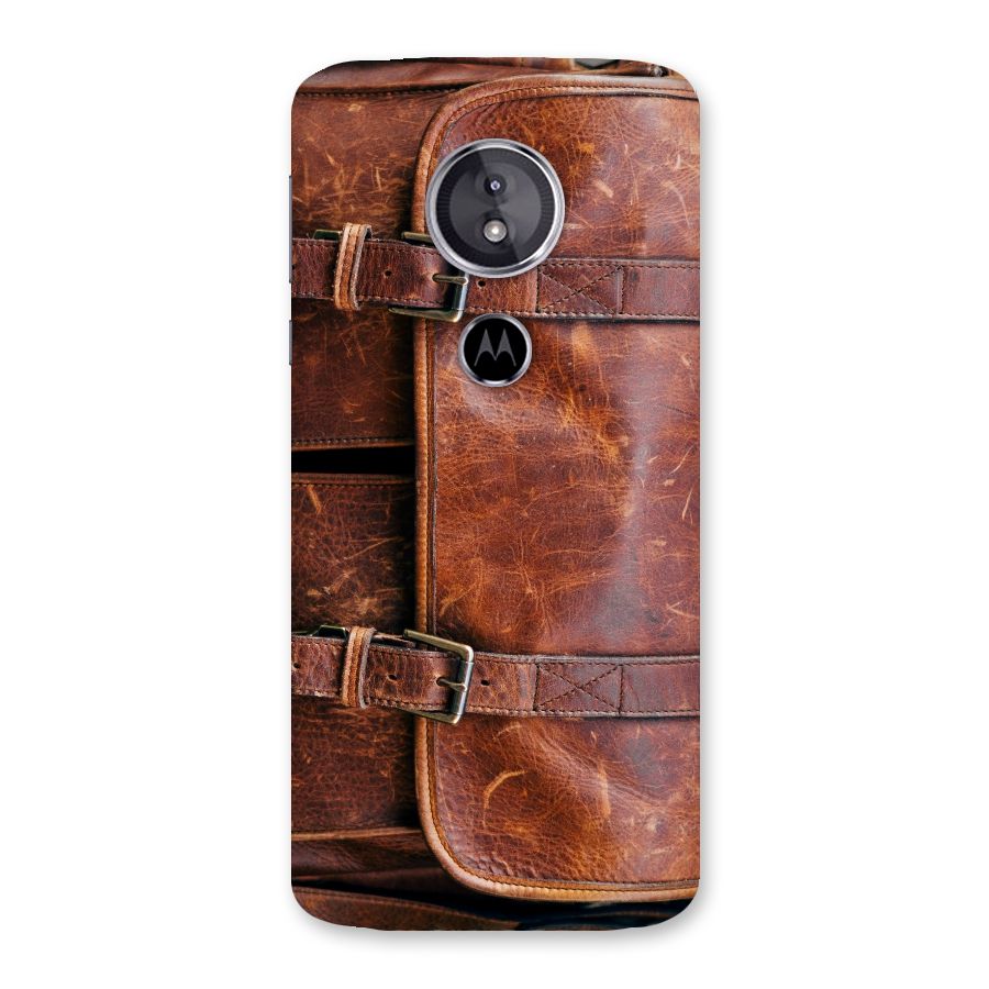 Bag Design (Printed) Back Case for Moto E5