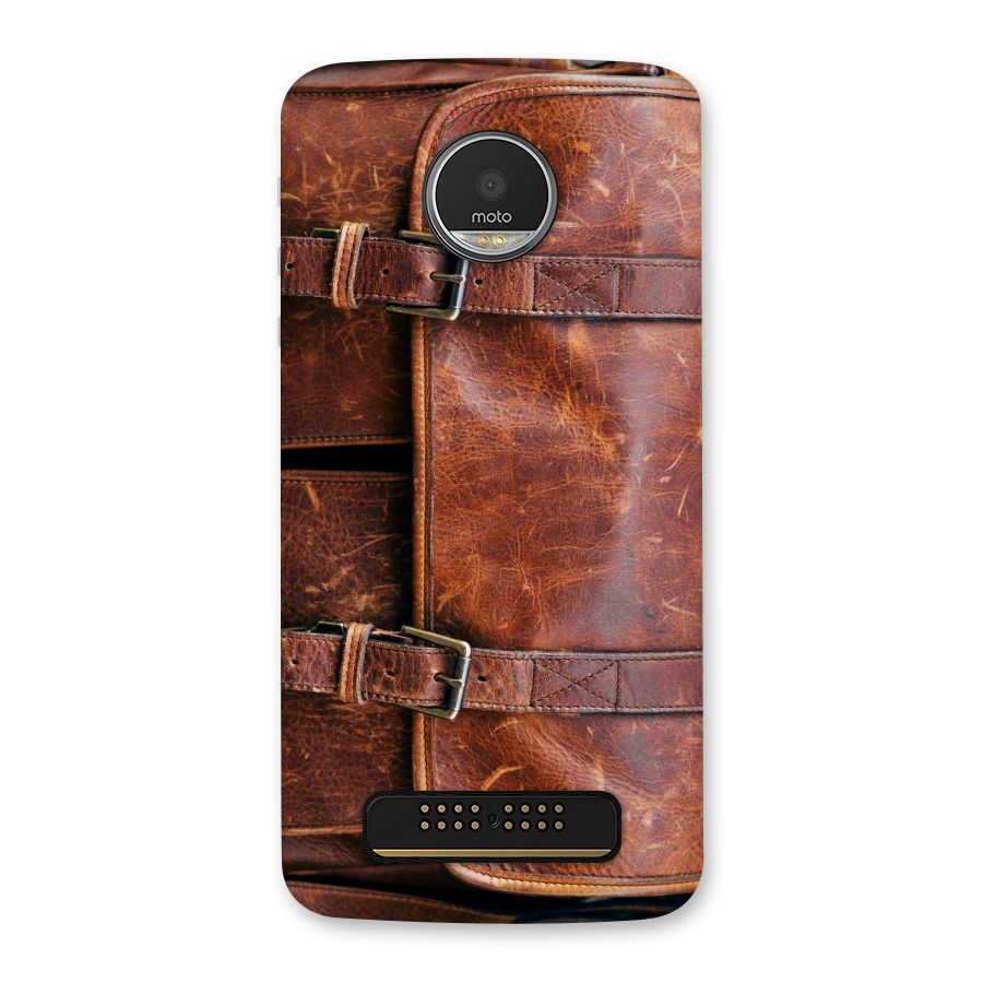 Bag Design (Printed) Back Case for Moto Z Play