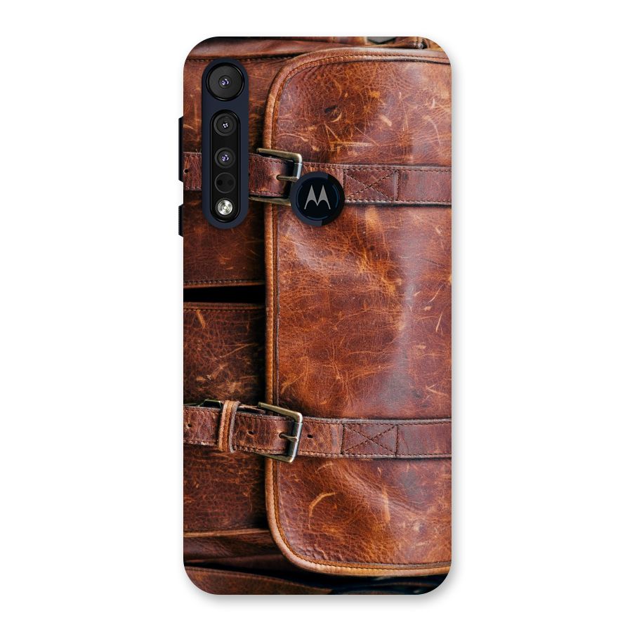 Bag Design (Printed) Back Case for Motorola One Macro