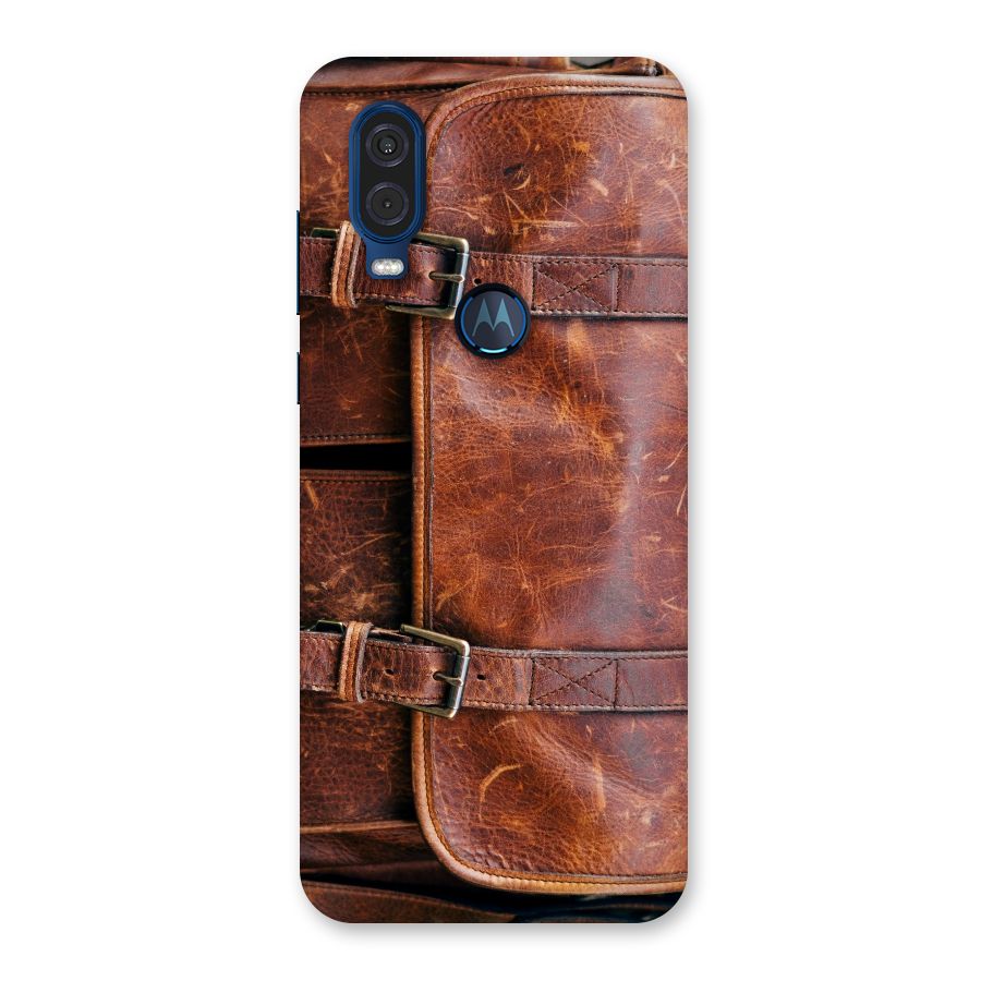 Bag Design (Printed) Back Case for Motorola One Vision