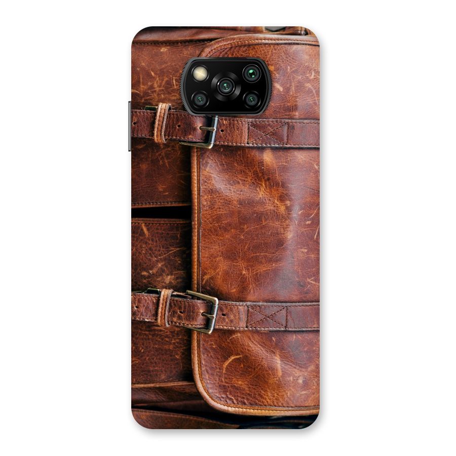 Bag Design (Printed) Back Case for Poco X3