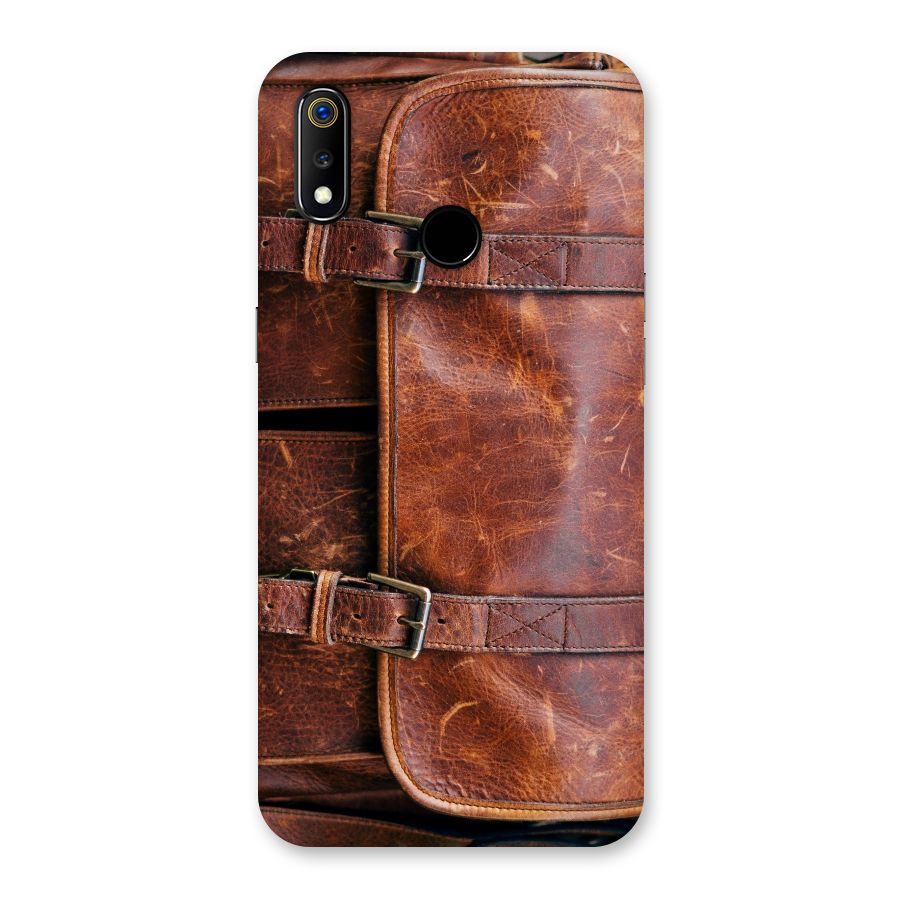 Bag Design (Printed) Back Case for Realme 3