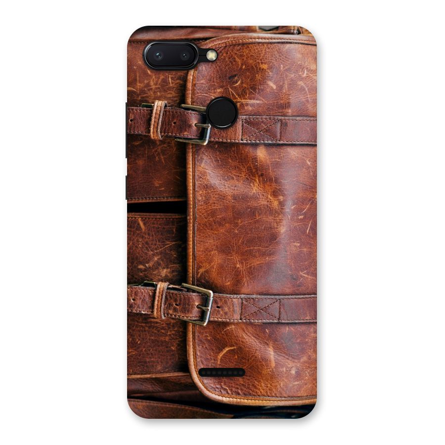 Bag Design (Printed) Back Case for Redmi 6
