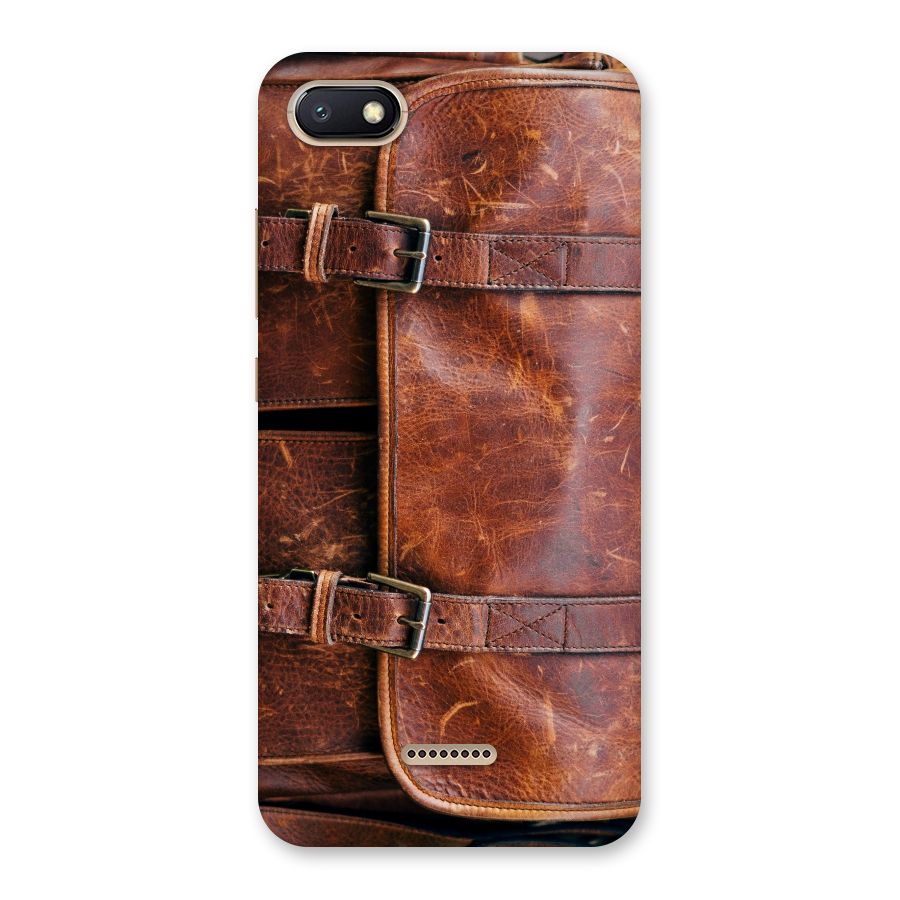 Bag Design (Printed) Back Case for Redmi 6A