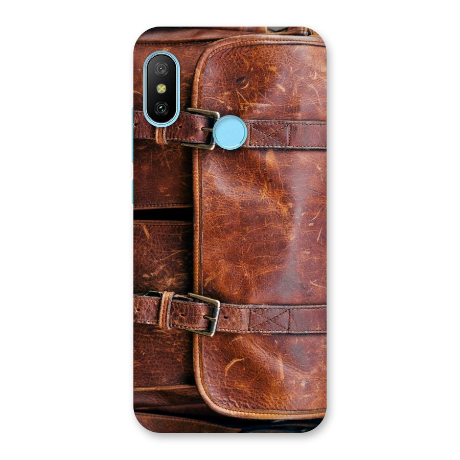 Bag Design (Printed) Back Case for Redmi 6 Pro