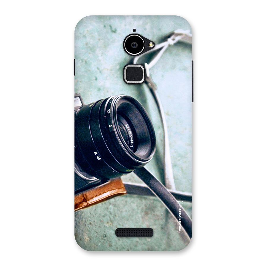 Leather Camera Lens Back Case for Coolpad Note 3 Lite