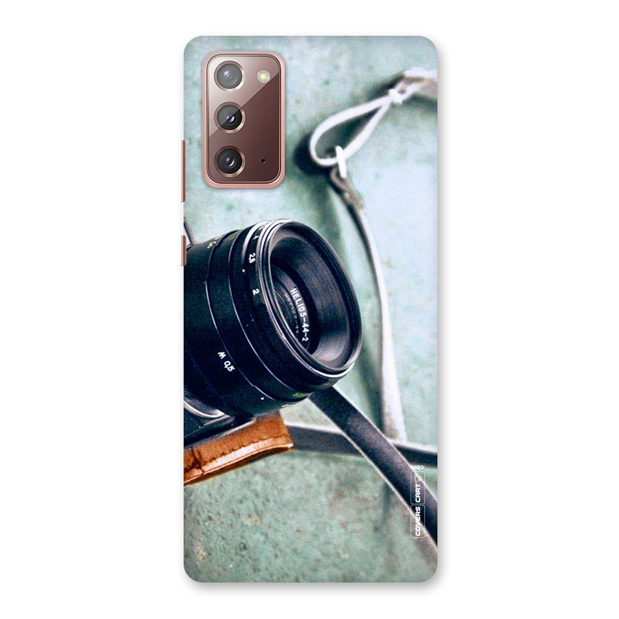 Leather Camera Lens Back Case for Galaxy Note 20