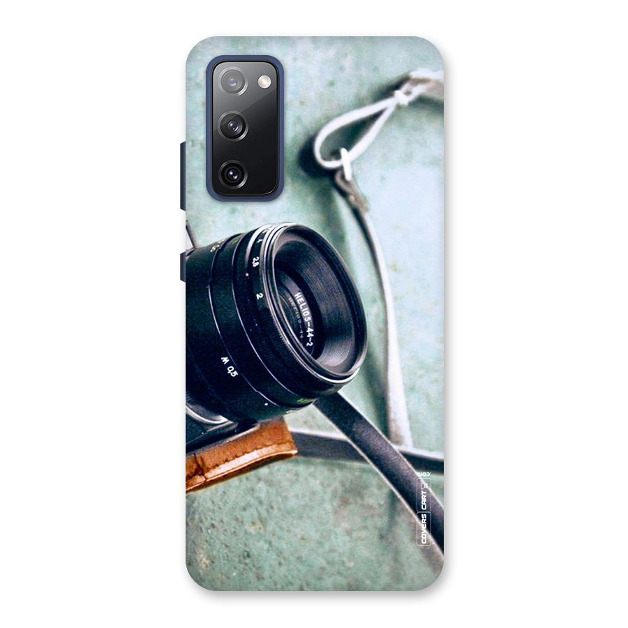 Leather Camera Lens Back Case for Galaxy S20 FE