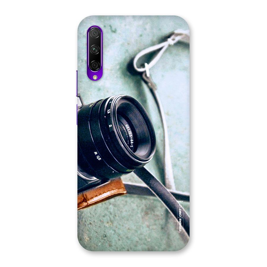 Leather Camera Lens Back Case for Honor 9X Pro