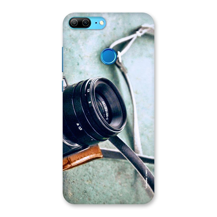 Leather Camera Lens Back Case for Honor 9 Lite