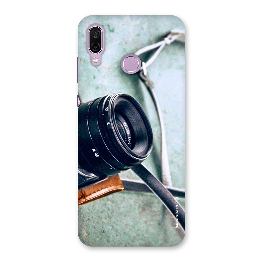 Leather Camera Lens Back Case for Honor Play