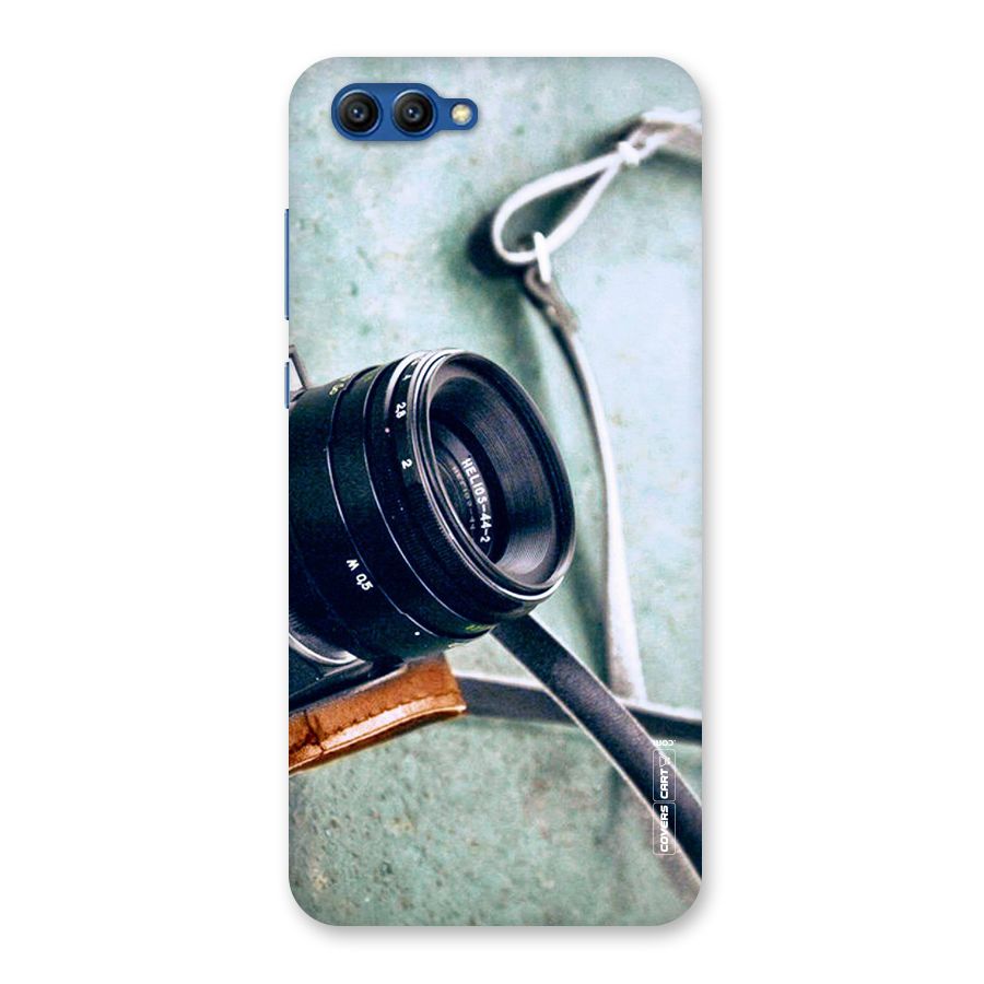 Leather Camera Lens Back Case for Honor View 10