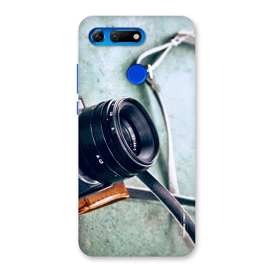 Leather Camera Lens Back Case for Honor View 20