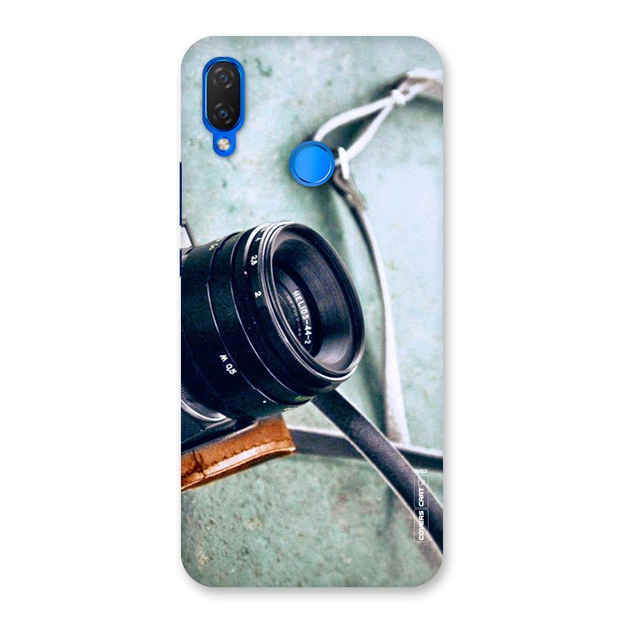 Leather Camera Lens Back Case for Huawei P Smart+