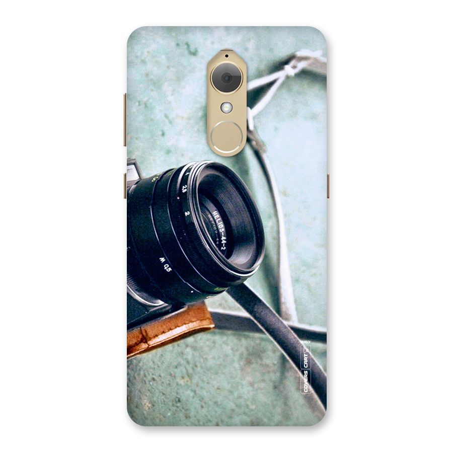 Leather Camera Lens Back Case for Lenovo K8