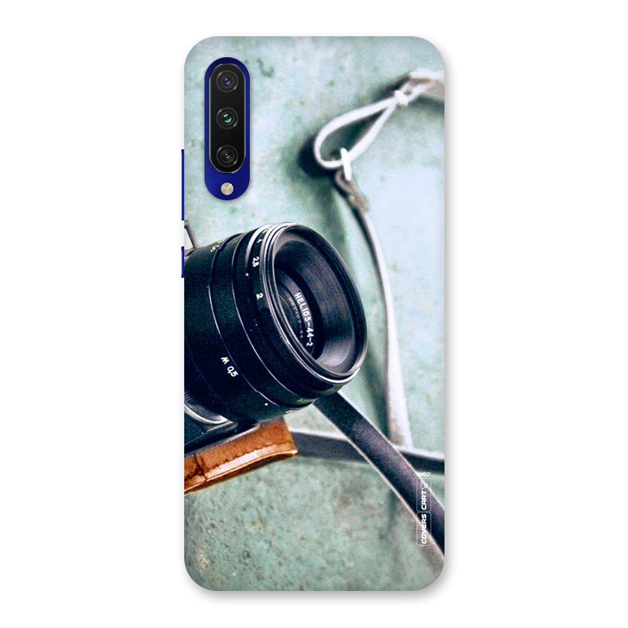 Leather Camera Lens Back Case for Mi A3