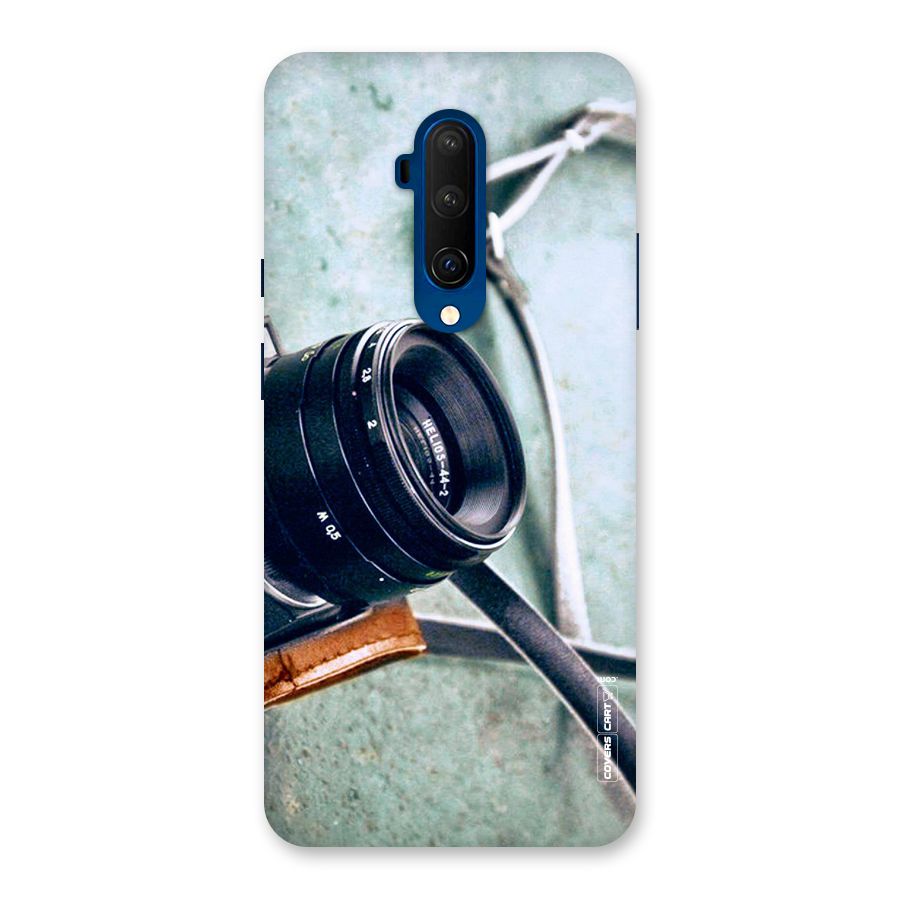 Leather Camera Lens Back Case for OnePlus 7T Pro
