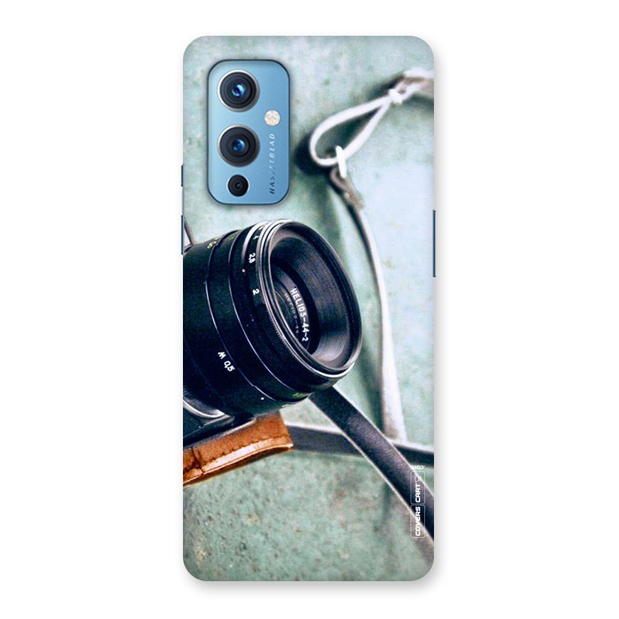 Leather Camera Lens Back Case for OnePlus 9