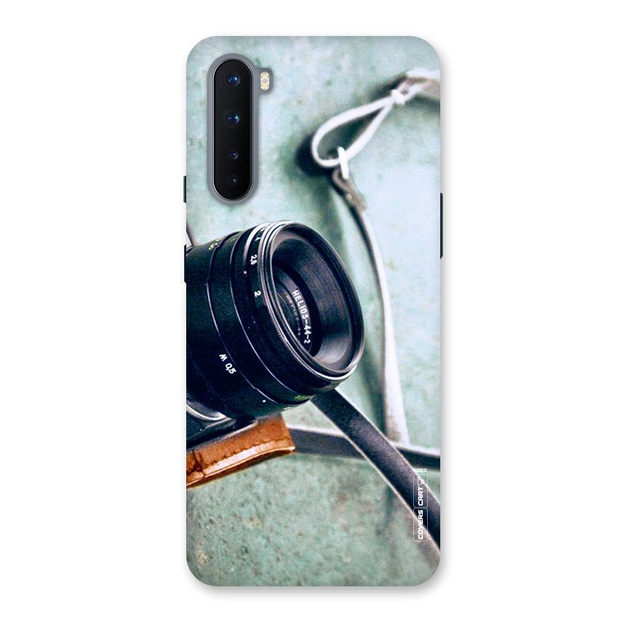 Leather Camera Lens Back Case for OnePlus Nord