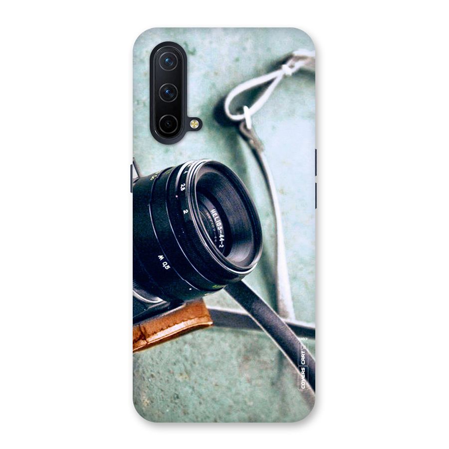 Leather Camera Lens Back Case for OnePlus Nord CE 5G
