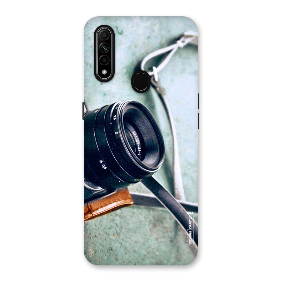 Leather Camera Lens Back Case for Oppo A31