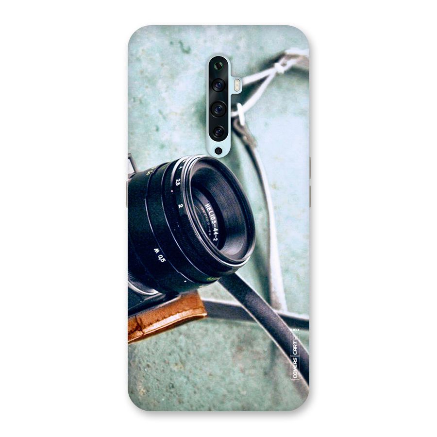 Leather Camera Lens Back Case for Oppo Reno2 Z
