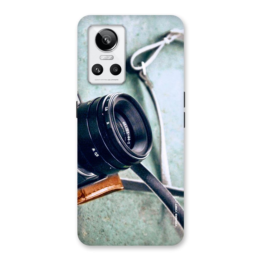 Leather Camera Lens Back Case for Realme GT Neo 3