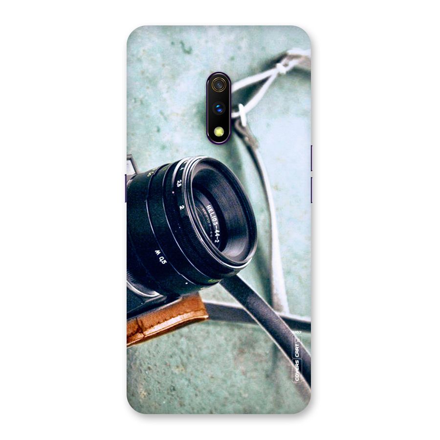 Leather Camera Lens Back Case for Realme X