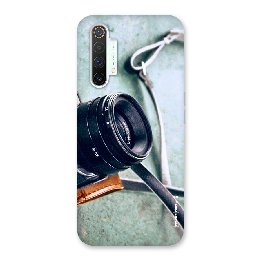 Leather Camera Lens Back Case for Realme X3