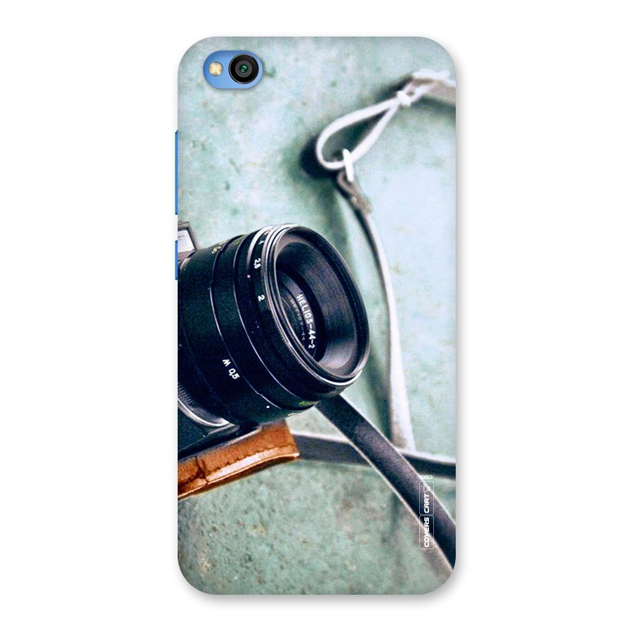 Leather Camera Lens Back Case for Redmi Go