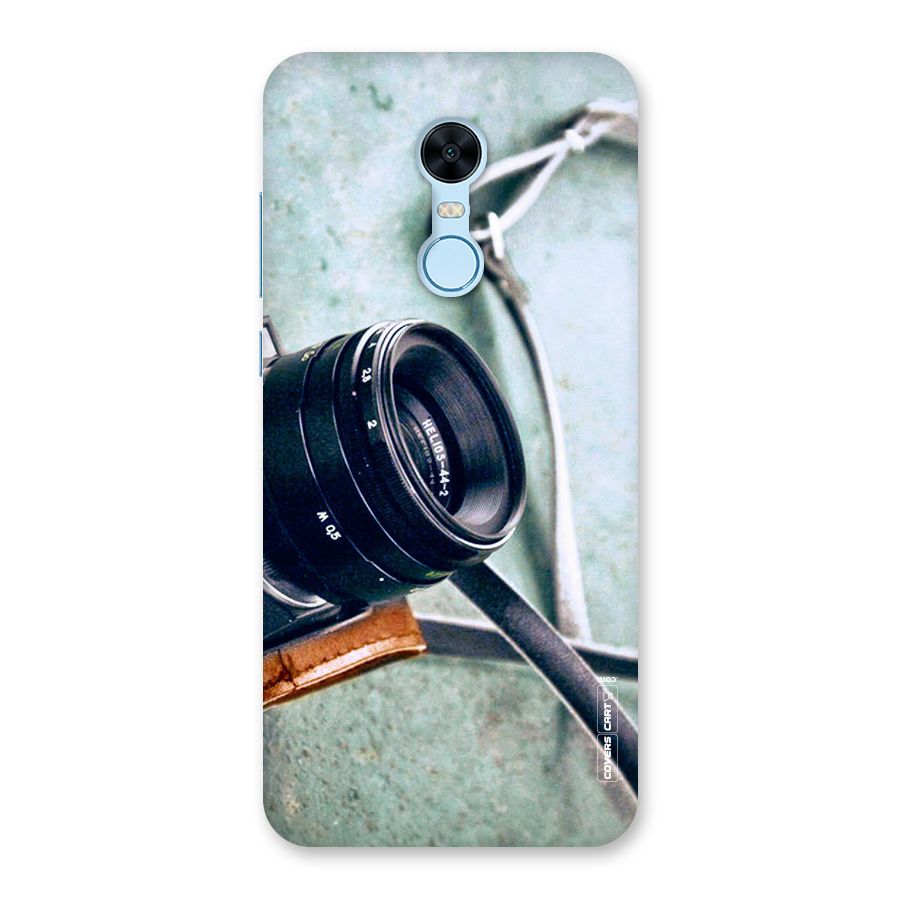 Leather Camera Lens Back Case for Redmi Note 5