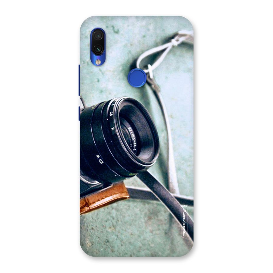 Leather Camera Lens Back Case for Redmi Note 7S