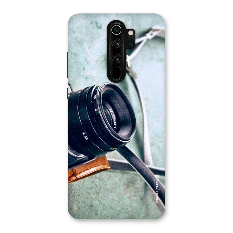 Leather Camera Lens Back Case for Redmi Note 8 Pro