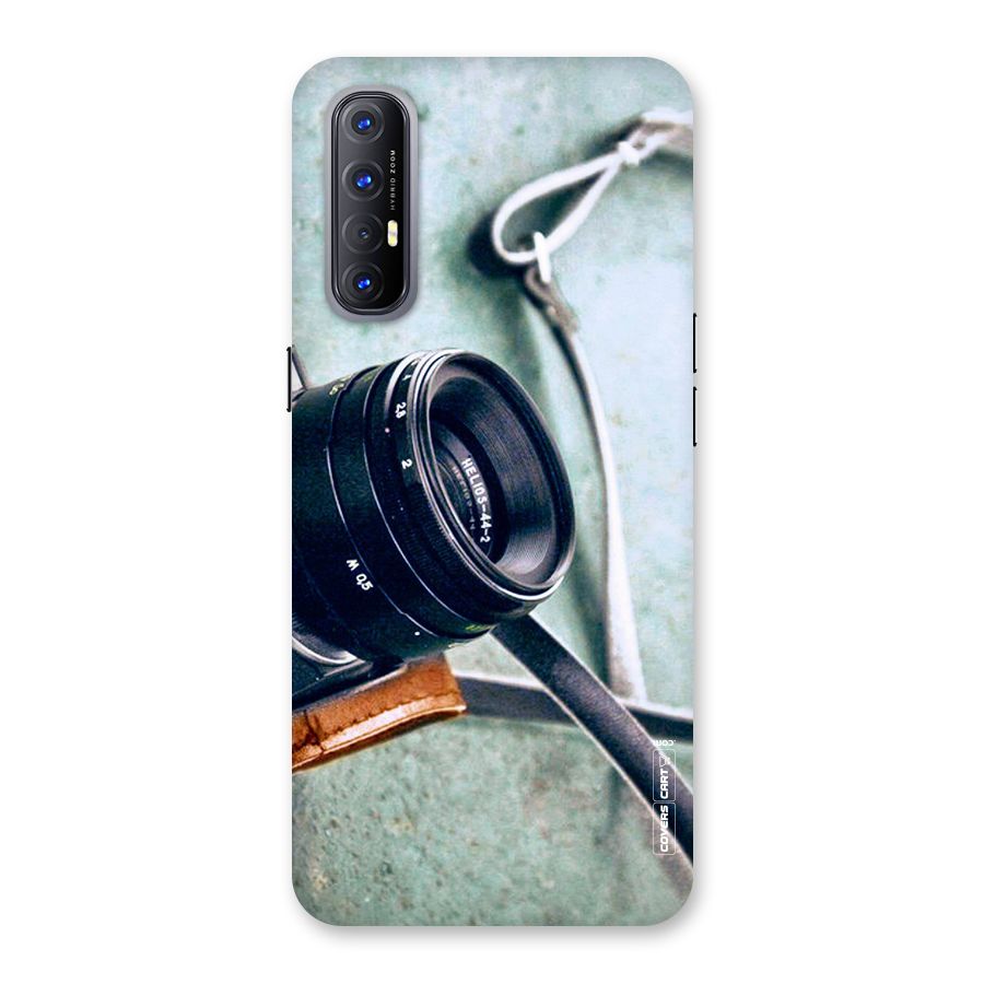 Leather Camera Lens Back Case for Reno3 Pro