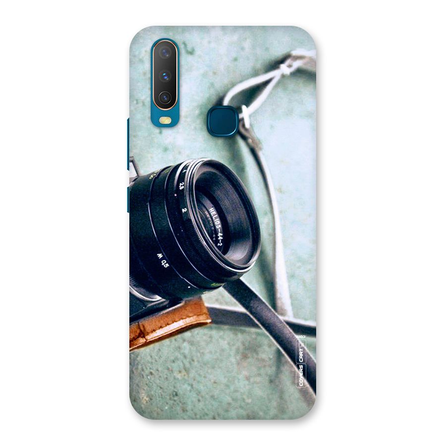 Leather Camera Lens Back Case for Vivo U10
