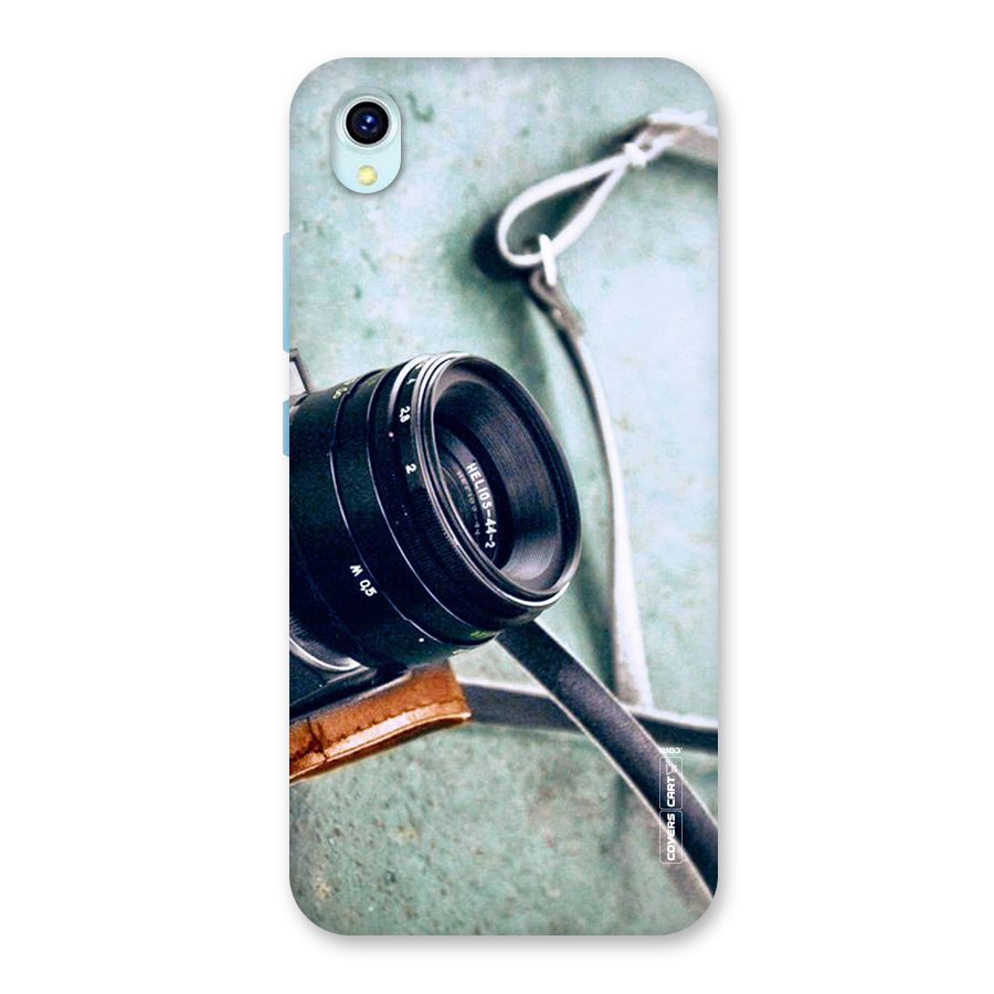Leather Camera Lens Back Case for Vivo Y1s