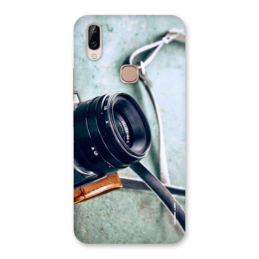 Leather Camera Lens Back Case for Vivo Y83 Pro